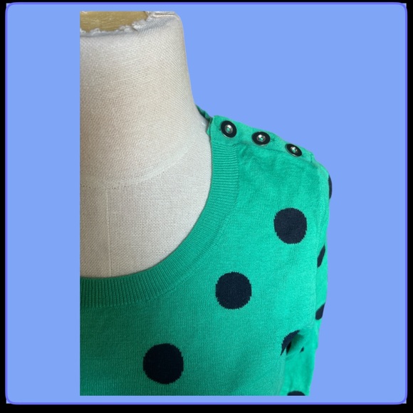 BANANA REPUBLIC polka dot sweater - Picture 4 of 5